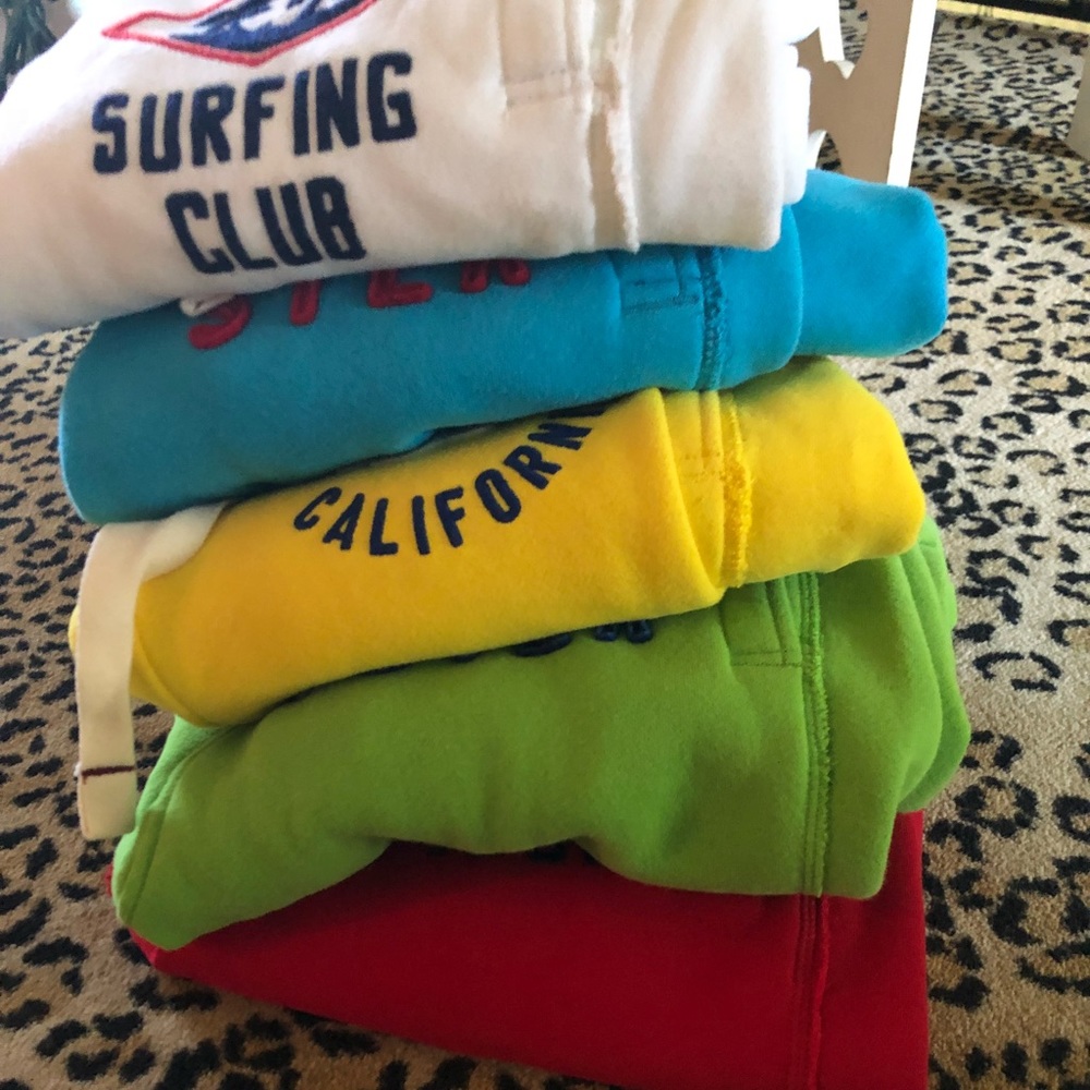 5 pairs of Hollister/ Abercrombie sweat pants - Picture 5 of 5